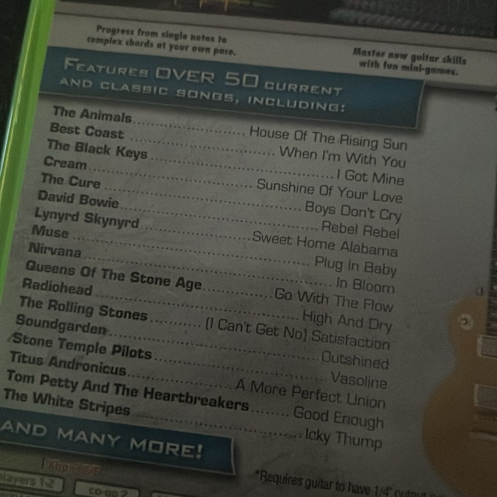 Xbox 360 Rocksmith Game - Picture 3 of 4